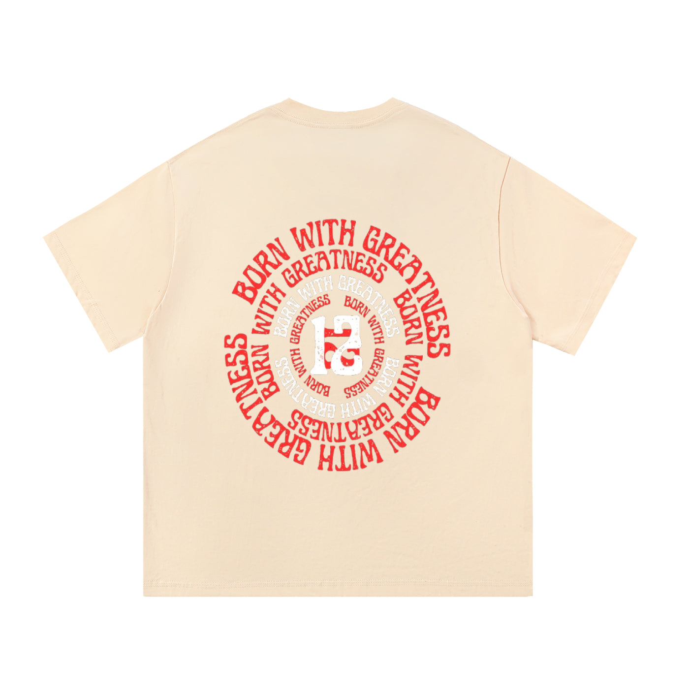 Born With Greatness '12' Heavyweight Tee