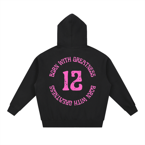 Essential Oversized Fleece Boxy Hoodie