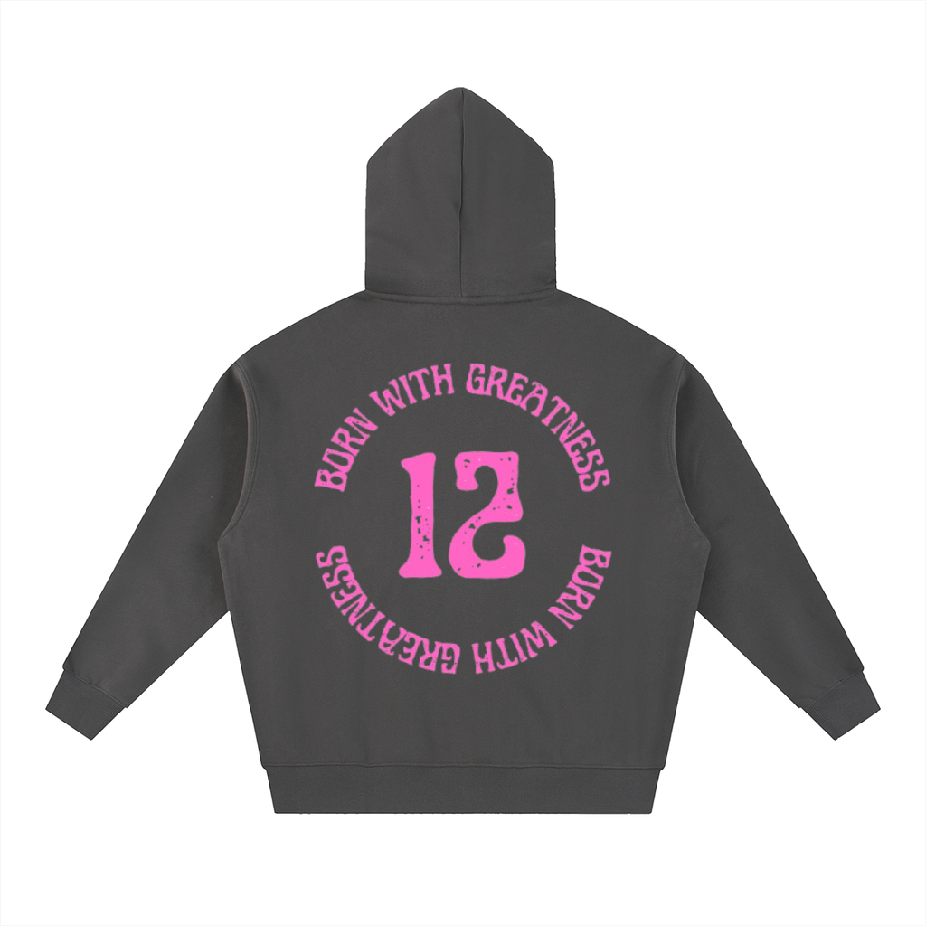 Essential Oversized Fleece Boxy Hoodie